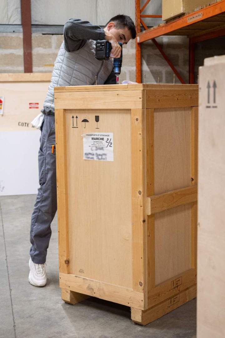 Gestion du conditionnement de vos œuvres 